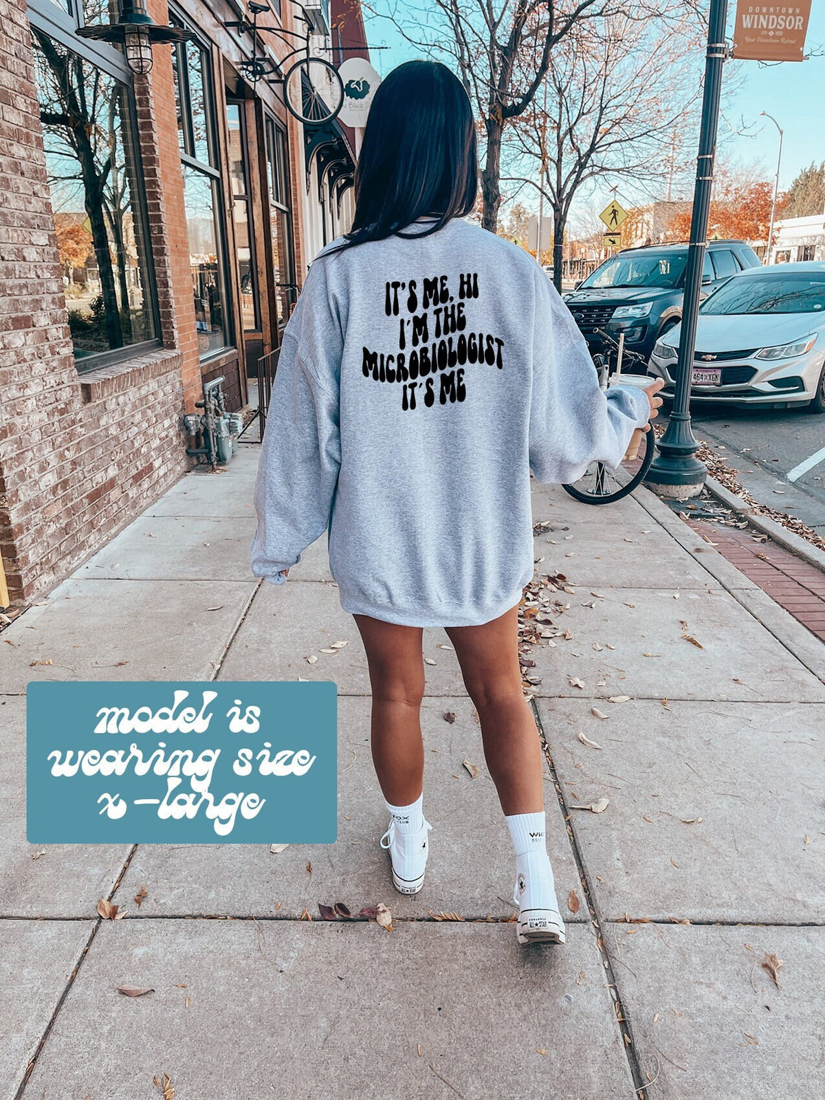 Microbiology Microbiologist Grad Graduation BACK PRINT Sweatshirt Gifts Funny Sweater Shirt Jumper Men Women Him Her Sweatshirt – Easygoing Wear · Great Gift For Fans