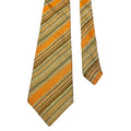 Trussardi Action Striped Patterned Silk Tie Vintage High End Designer Orange Graphic Tee – Soft Feel · Must-Have Style