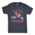 Tastes Like Freedom Rocket Popsicle Popsicle 4th of July Summer BBQ Shirt Fathers Day Gift Inappropriate Shirts Freedom Shirts Graphic Tee – Soft Feel · Great Gift For Fans