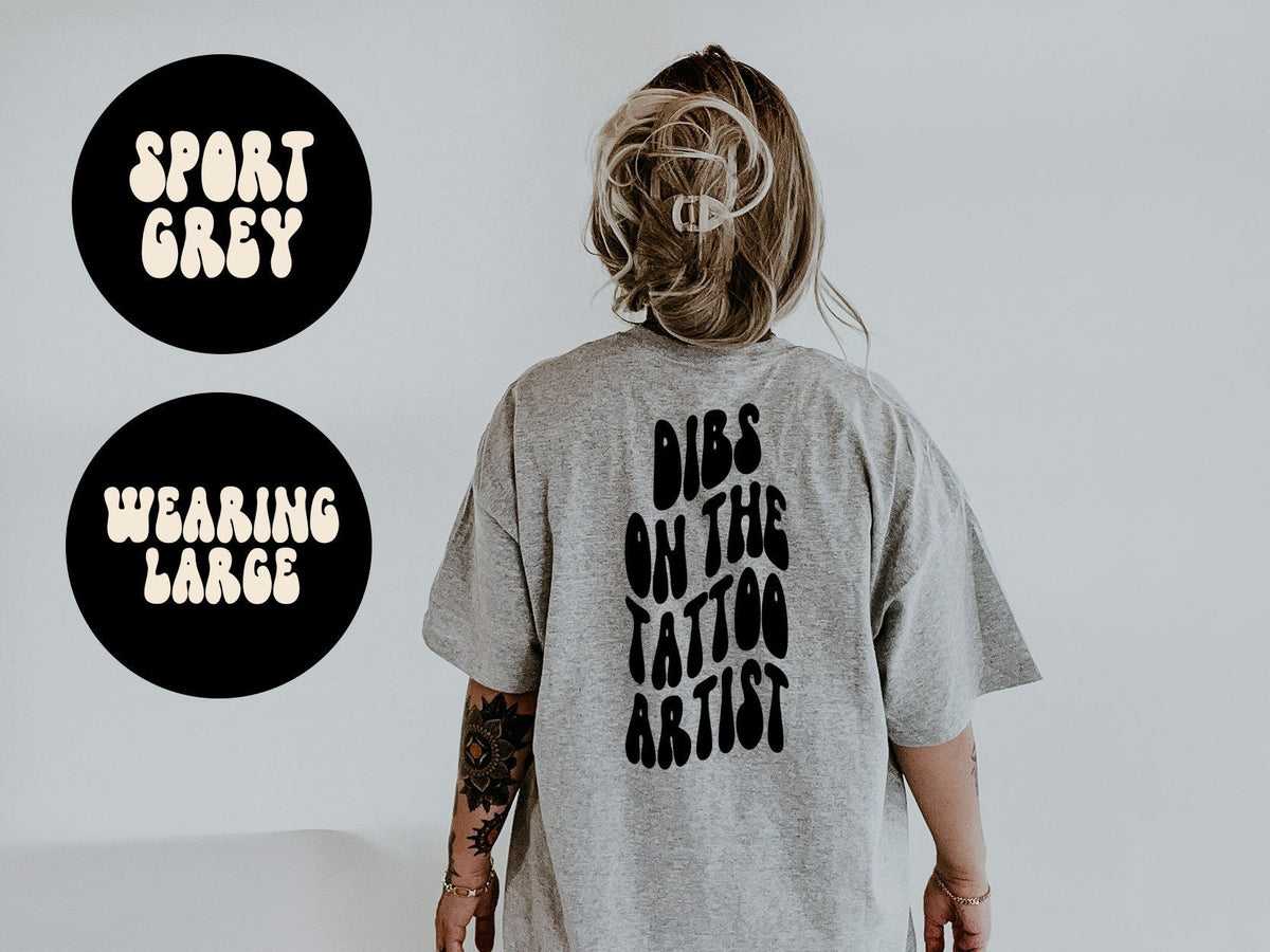 Tattoo artist Wife Husband Girlfriend BACK PRINT Shirt Gifts Tshirt Tees TShirt Unisex Funny Graphic Tee – Cozy Vibes · Must-Have Style