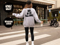 Bull Rider Cowboy Rodeo Riding Wife Girlfriend Husband BACK PRINT Sweatshirt Gifts Funny Sweater Shirt Jumper Men Women Sweatshirt – Aesthetic Look · High-Quality Print