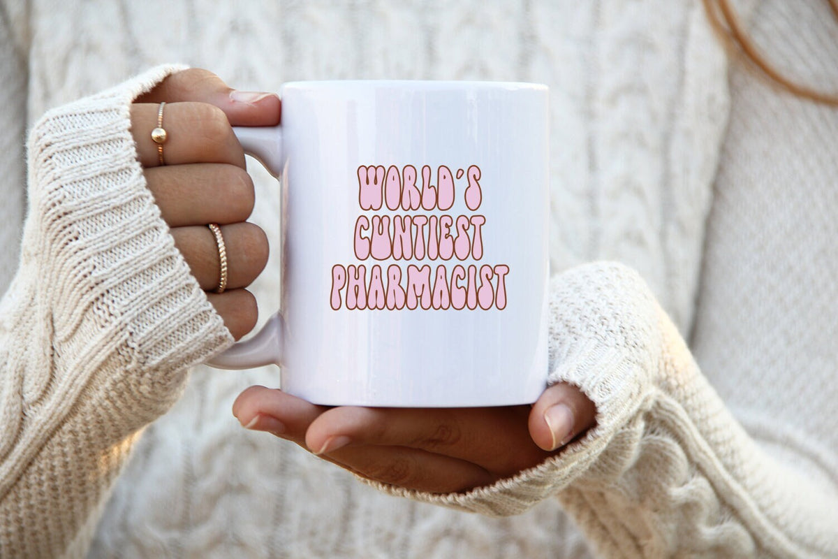Pharmacist Graduation Mug Gifts Coffee Cup Funny Office Decor Graphic Tee – Easygoing Wear · Must-Have Style