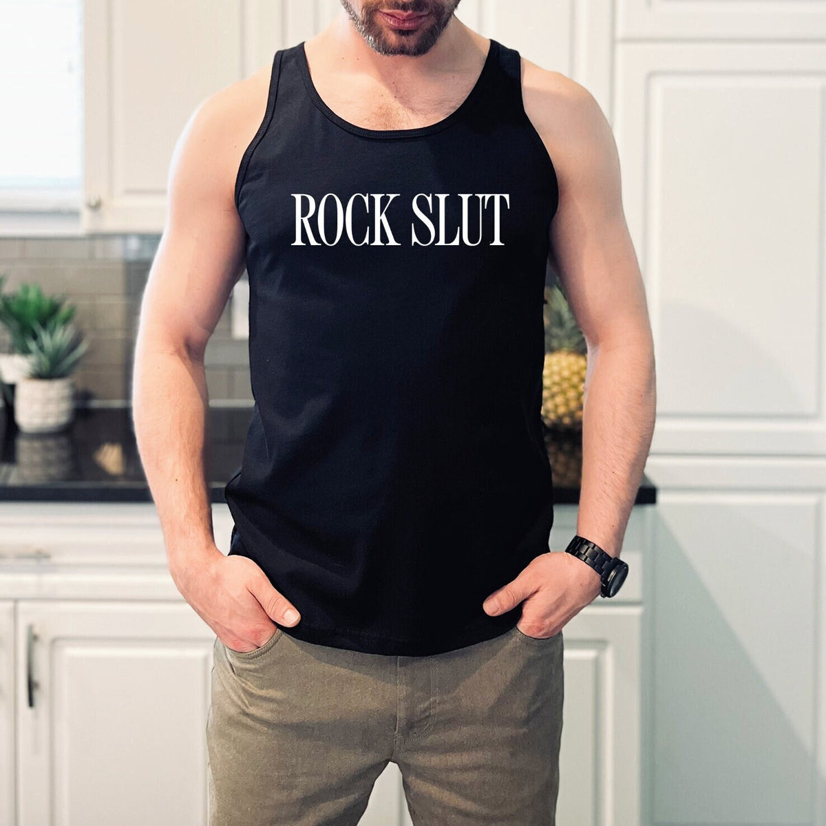 Rock Slut Geology Collector Addict Lover Tank Top Gifts Sleeveless Shirt Unisex Men Women Tank Top – Warm & Stylish · Perfect For Daily Wear