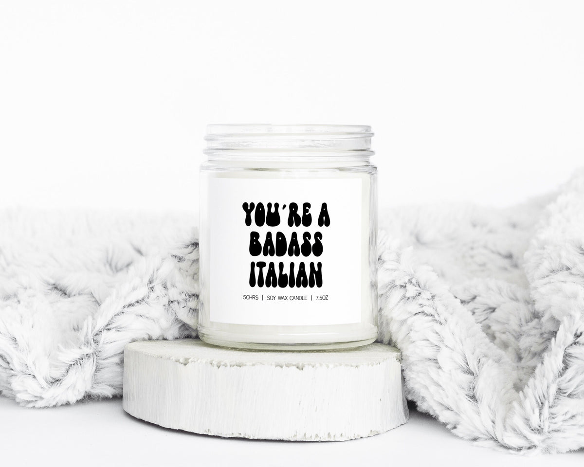 Italian Italy Gifts Funny Candle Housewarming Soy Wax Scented Decor Graphic Tee – Feel-Good Design · Must-Have Style