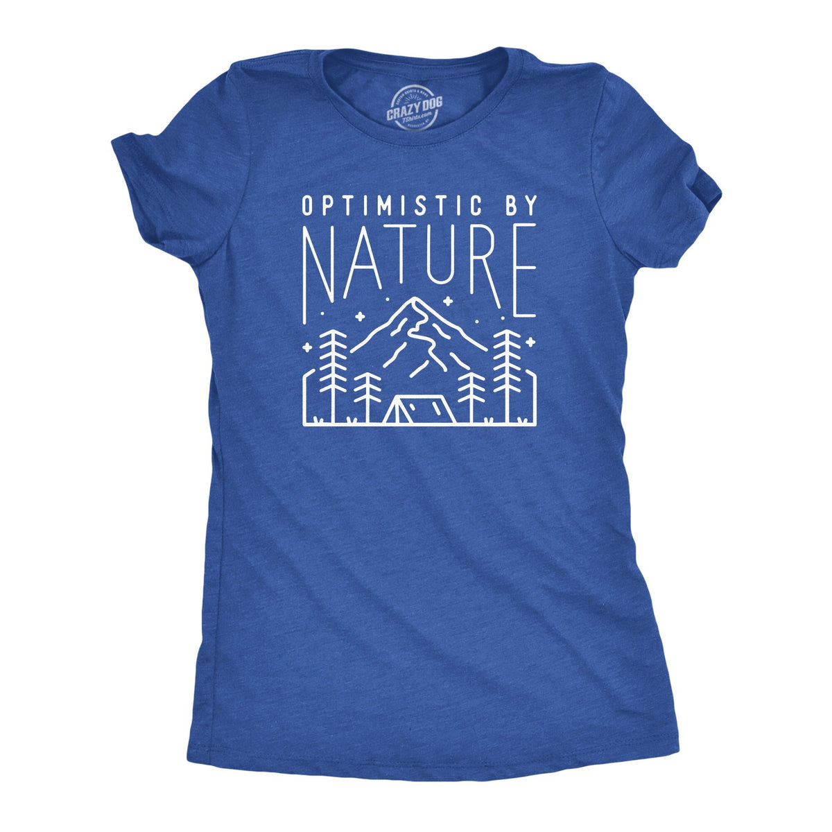 Optimistic By Nature Funny Nature Shirt Great Outdoors Wilderness Shirt Mountains Shirt Bear Shirts Camping Shirts Camper Gifts Graphic Tee – Feel-Good Design · Must-Have Style
