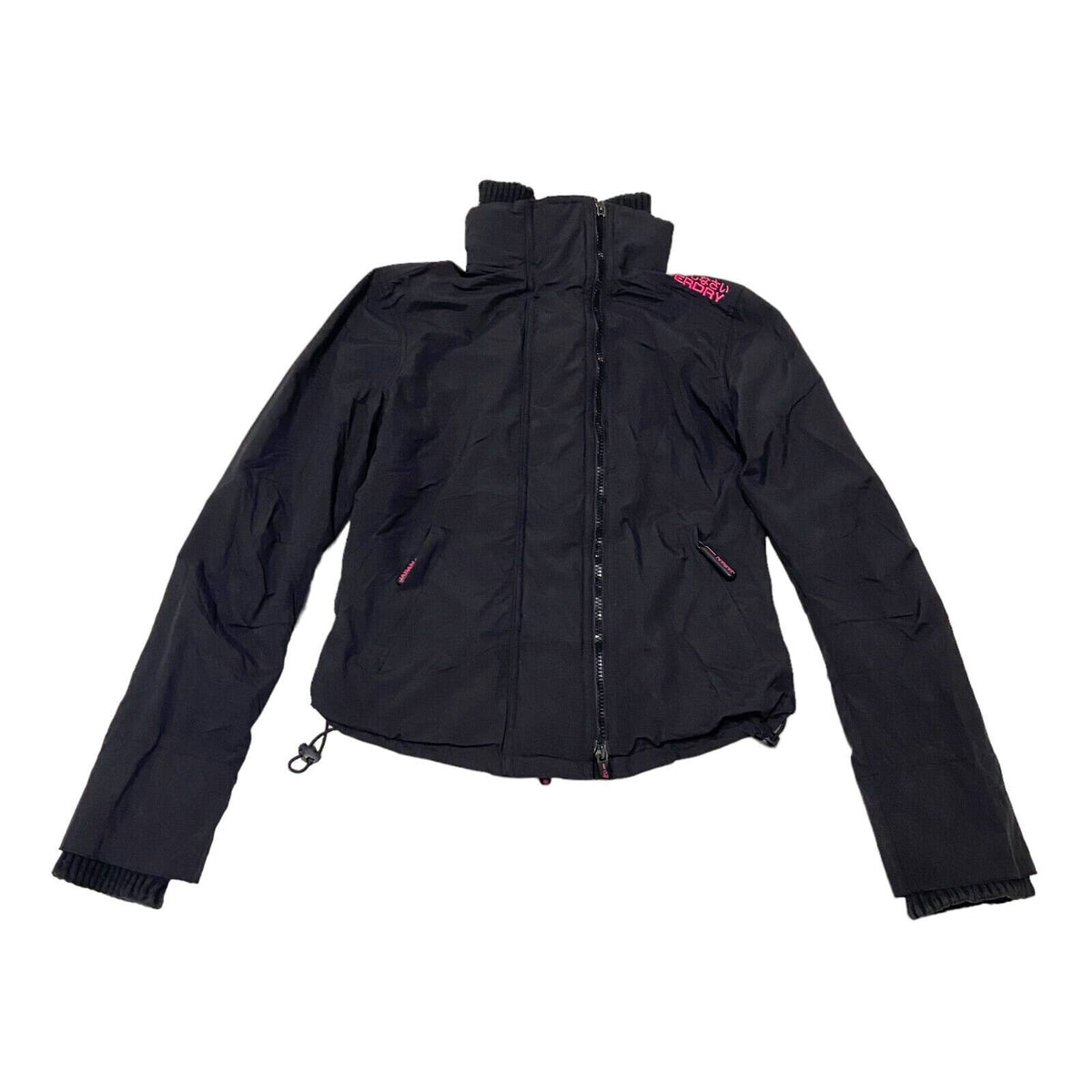 Superdry Women39s Nylon Rain Jacket Vintage Designer Small Black Coat VTG Graphic Tee – Soft Feel · Great Gift For Fans