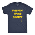 Fathers Day Fishing T shirt Humor Angling Shirt Punny Gag Meme Fisherman Loose Fit Tee Joke Fishing Gifts Wishin39 I Was Fishin39 Graphic Tee – Cozy Vibes · Trending Graphic Apparel