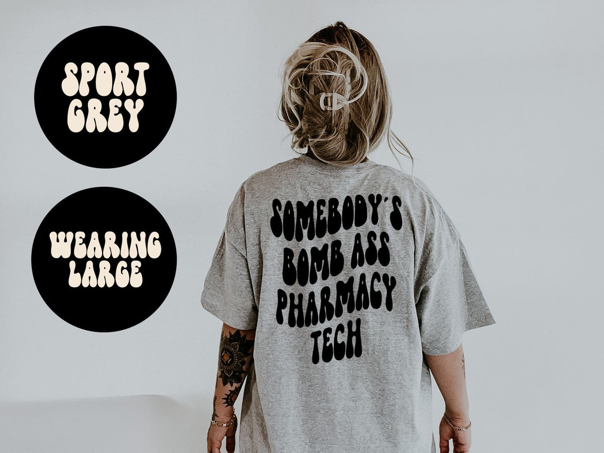 Pharmacy tech Graduation BACK PRINT Shirt Gifts Tshirt Tees TShirt Unisex Funny Graphic Tee – Easygoing Wear · Great Gift For Fans