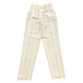 Donna Karan Women39s Trousers Vintage High End Designer Rayon Acetate Off White Graphic Tee – Fan Favorite · Must-Have Style