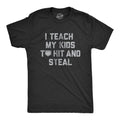 Teach My Kids To Hit And Steal Baseball Lover Gifts Take Me Out Baseball Shirt Dad Baseball Dad Baseball Lover Gifts Ball Game Shirts Graphic Tee – Premium Graphic · Must-Have Style