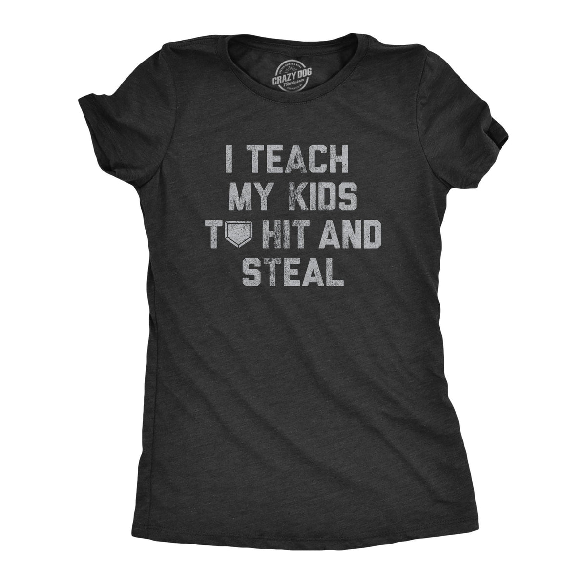 Teach My Kids To Hit And Steal Baseball Mom Shirt Love Baseball Shirt Baseball Shirt Funny Baseball Shirt Baseball Lover Baseball Gift Graphic Tee – Easygoing Wear · Must-Have Style
