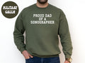 Sonographer Dad Sonography Sweatshirt Gifts Funny Sweater Shirt Jumper Men Women Him Her Sweatshirt – Bold Style · Great Gift For Fans