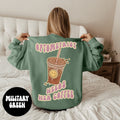 Optometrist Optometry Iced Coffee BACK PRINT Sweatshirt Gifts Funny Sweater Shirt Jumper Men Women Him Her Sweatshirt – Aesthetic Look · Perfect For Daily Wear