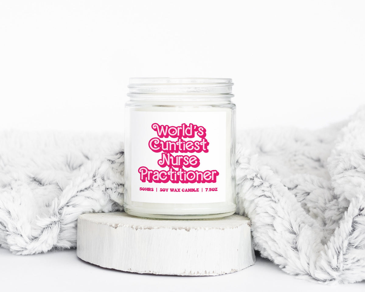 Nurse Practitioner NP Graduation Gifts Funny Candle Housewarming Soy Wax Scented Decor Graphic Tee – Fan Favorite · Must-Have Style