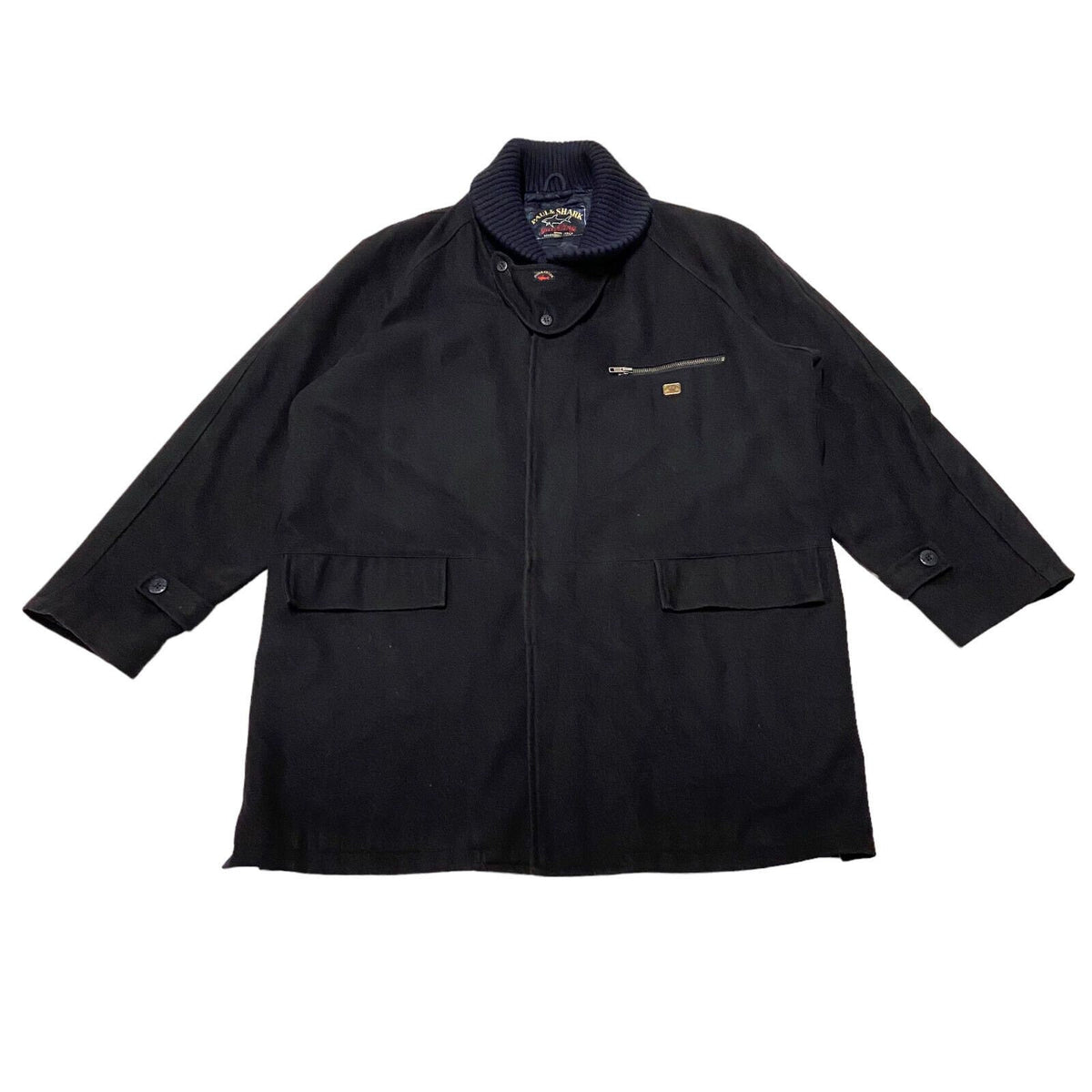 Paul Shark Long Quilted Overcoat Vintage High End Designer Coat Navy Blue XL Graphic Tee – Feel-Good Design · High-Quality Print