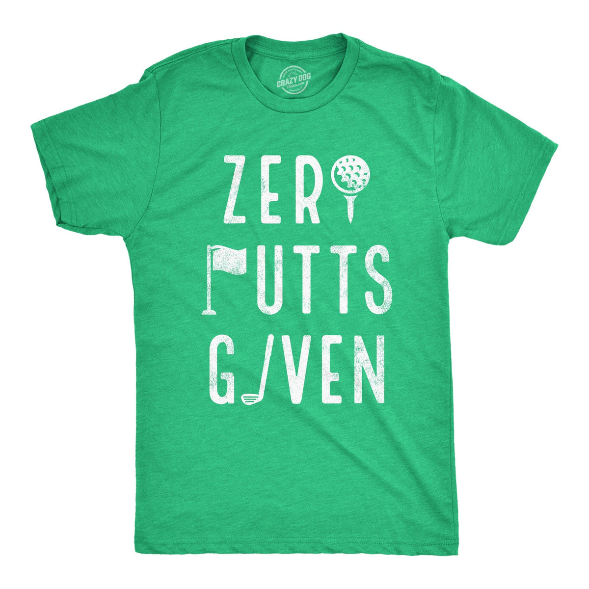 Funny Golf Shirt Sports Shirt Men Mens T Shirt Funny Gifts For Dad Sports Tees Funny Mens Shirt Zero Putts Given Zero Fucks Given Graphic Tee – Fan Favorite · Perfect For Daily Wear
