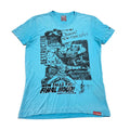 Marvel Comics vs Tommy Hilfiger Denim Tshirt Vintage Designer Superheros Blue Graphic Tee – Warm & Stylish · High-Quality Print