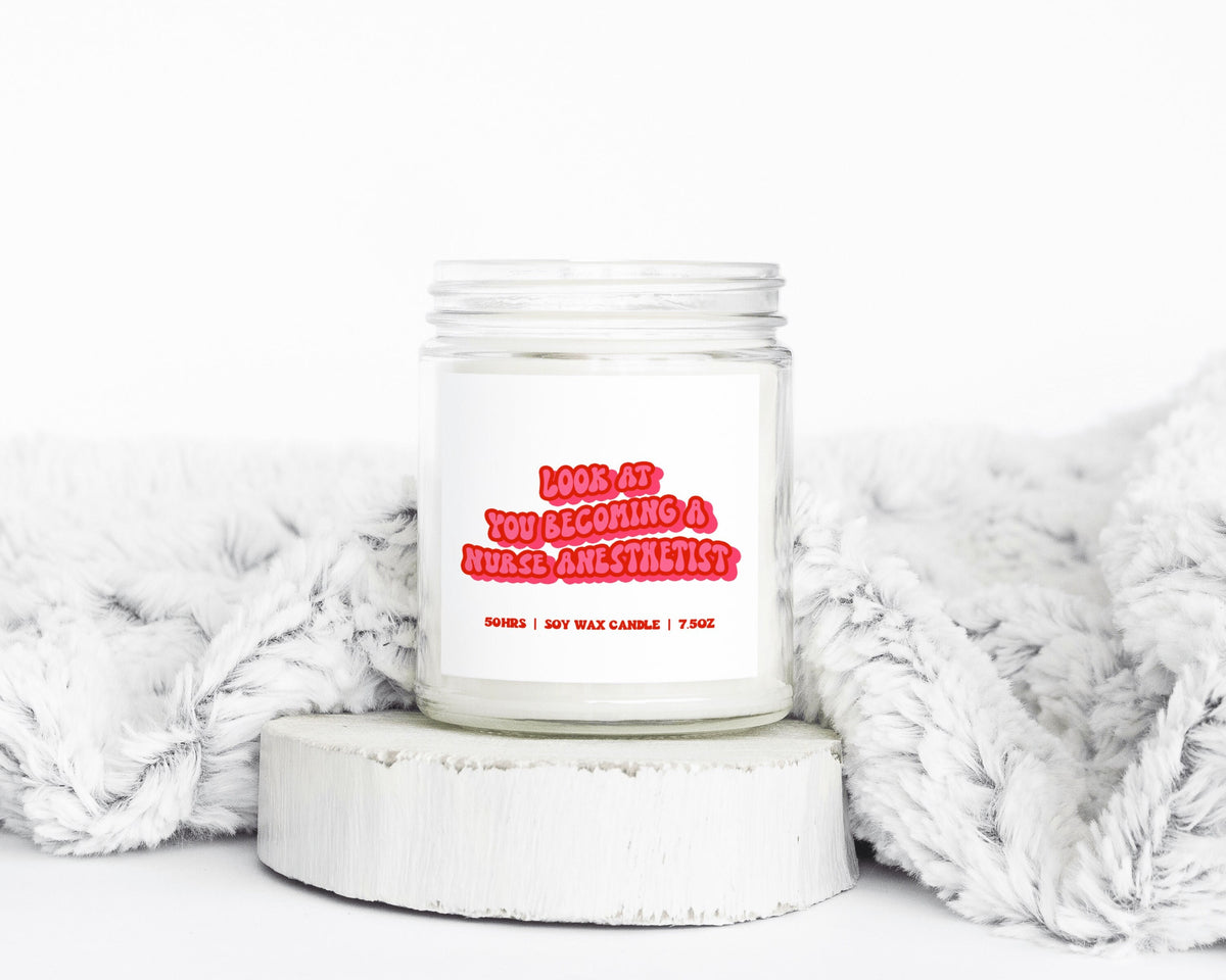 Nurse Anesthetist Gifts Funny Candle Housewarming Soy Wax Scented Decor Graphic Tee – Soft Feel · Trending Graphic Apparel