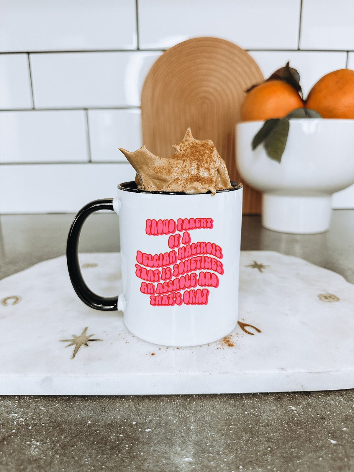 Belgian Malinois Dog Mom Mug Gifts Coffee Cup Accent Funny Red Black Blue Navy Pink Handle Office Decor Graphic Tee – Fan Favorite · Perfect For Daily Wear