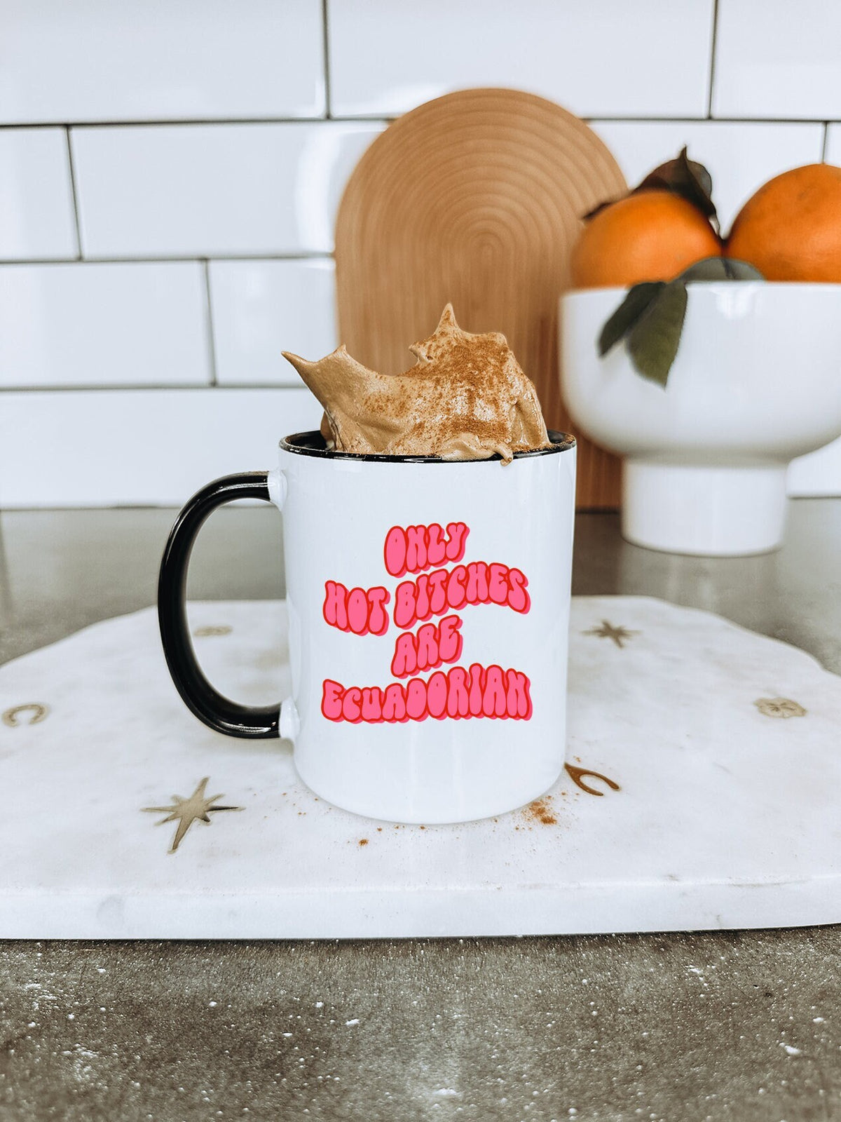 Ecuadorian Ecuador Mug Gifts Coffee Cup Accent Funny Red Black Blue Navy Pink Handle Office Decor Graphic Tee – Bold Style · High-Quality Print