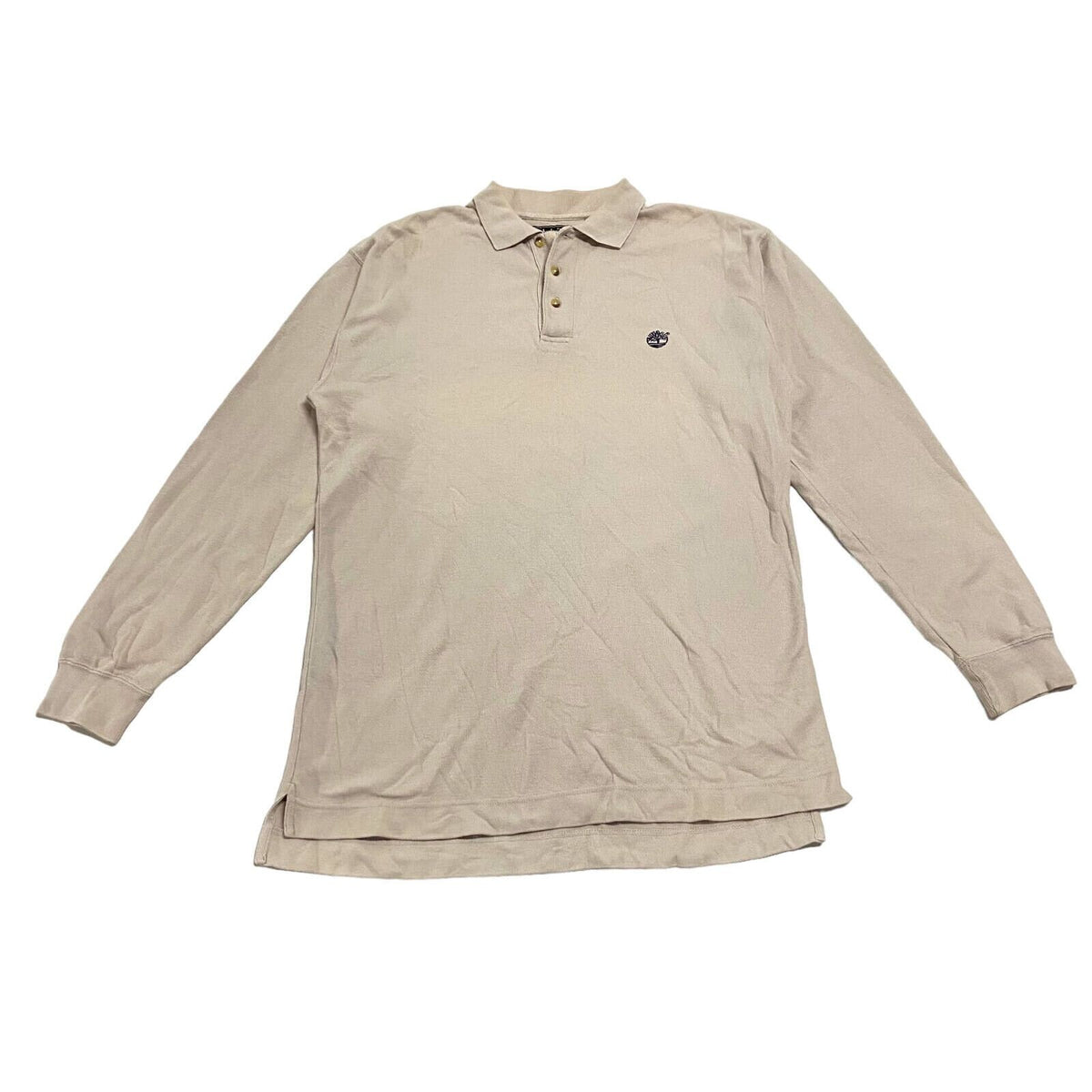 Timberland Long Sleeve Polo Shirt Vintage Luxury High End Designer Top Grey Graphic Tee – Feel-Good Design · High-Quality Print