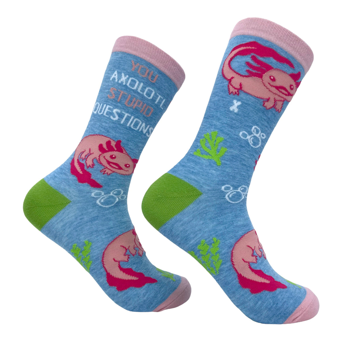 You Axolotl Stupid Questions Socks Bridesmaid Socks Rude Socks Funny Socks Fancy Socks Gift for Her Asshole Socks Axolotl Graphic Tee – Warm & Stylish · Great Gift For Fans