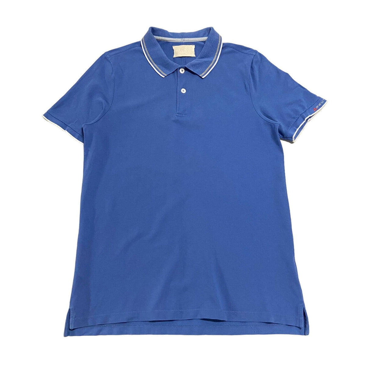 Peuterey Caledonian Knits Polo Shirt Vintage Luxury High End Designer Top Blue Graphic Tee – Fan Favorite · Must-Have Style