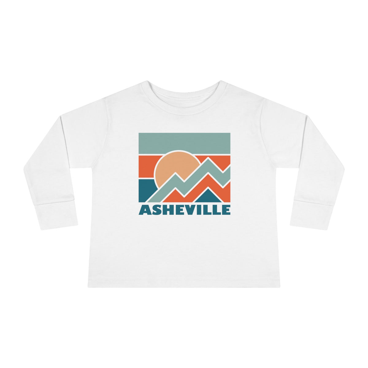 Asheville North Carolina Toddler Long Sleeve Shirt Retro Unisex Toddler Asheville T Shirt Personalization Available Graphic Tee – Everyday Comfort · Trending Graphic Apparel
