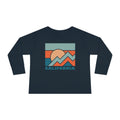 California Toddler Long Sleeve Shirt Retro Unisex Toddler California T Shirt Personalization Available Graphic Tee – Everyday Comfort · High-Quality Print