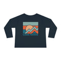 Lake Tahoe California Toddler Long Sleeve Shirt Retro Unisex Toddler Lake Tahoe T Shirt Personalization Available Graphic Tee – Soft Feel · Top Pick For Any Outfit