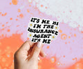 Insurance agent Sticker Gifts Kiss Cut For Laptop Funny Vinyl Sticker Women Men Him Her Graphic Tee – Warm & Stylish · Top Pick For Any Outfit