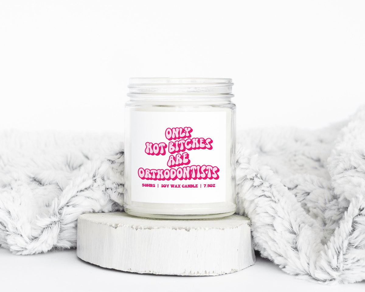 Orthodontist Orthodontic Graduation Gifts Funny Candle Housewarming Soy Wax Scented Decor Graphic Tee – Fan Favorite · High-Quality Print