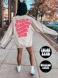 Deaf Education Teacher BACK PRINT Sweatshirt Gifts Funny Sweater Shirt Jumper Men Women Him Her Sweatshirt – Easygoing Wear · Perfect For Daily Wear