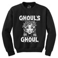 Ghoul39s Ghoul Girl39s Girl Ghost Shirts Fall Crewnecks Winter Crewneck Love The Cold Funny Sweatshirts Funny Halloween Shirts Floral Sweatshirt – Bold Style · High-Quality Print