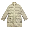 Woolrich Women39s Padded Blizzard Parka Coat Vintage Designer Beige Winter VTG Graphic Tee – Warm & Stylish · Perfect For Daily Wear