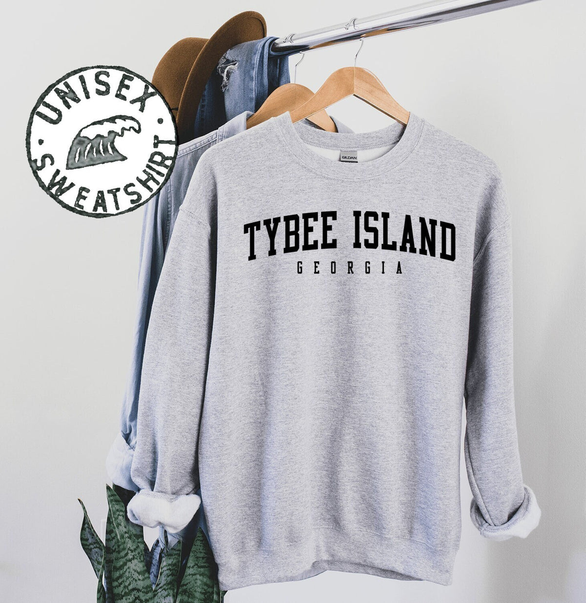 Tybee Island Georgia Sweatshirt Gifts Funny Crewneck Sweater Shirt Jumper Men Women Him Her Sweatshirt – Feel-Good Design · Trending Graphic Apparel