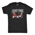 Ghost Shirt Halloween Shirt Men Black Spooky Shirt Funny Halloween Shirt Trick Treat Costume Ghost Town Sheets Wild West Skeleton Graphic Tee – Warm & Stylish · Top Pick For Any Outfit