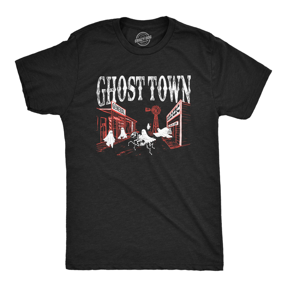 Ghost Shirt Halloween Shirt Men Black Spooky Shirt Funny Halloween Shirt Trick Treat Costume Ghost Town Sheets Wild West Skeleton Graphic Tee – Warm & Stylish · Top Pick For Any Outfit