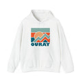 Ouray Colorado Hoodie Retro Unisex Ouray Hoodie Sweatshirt Personalization Available Hoodie – Easygoing Wear · High-Quality Print