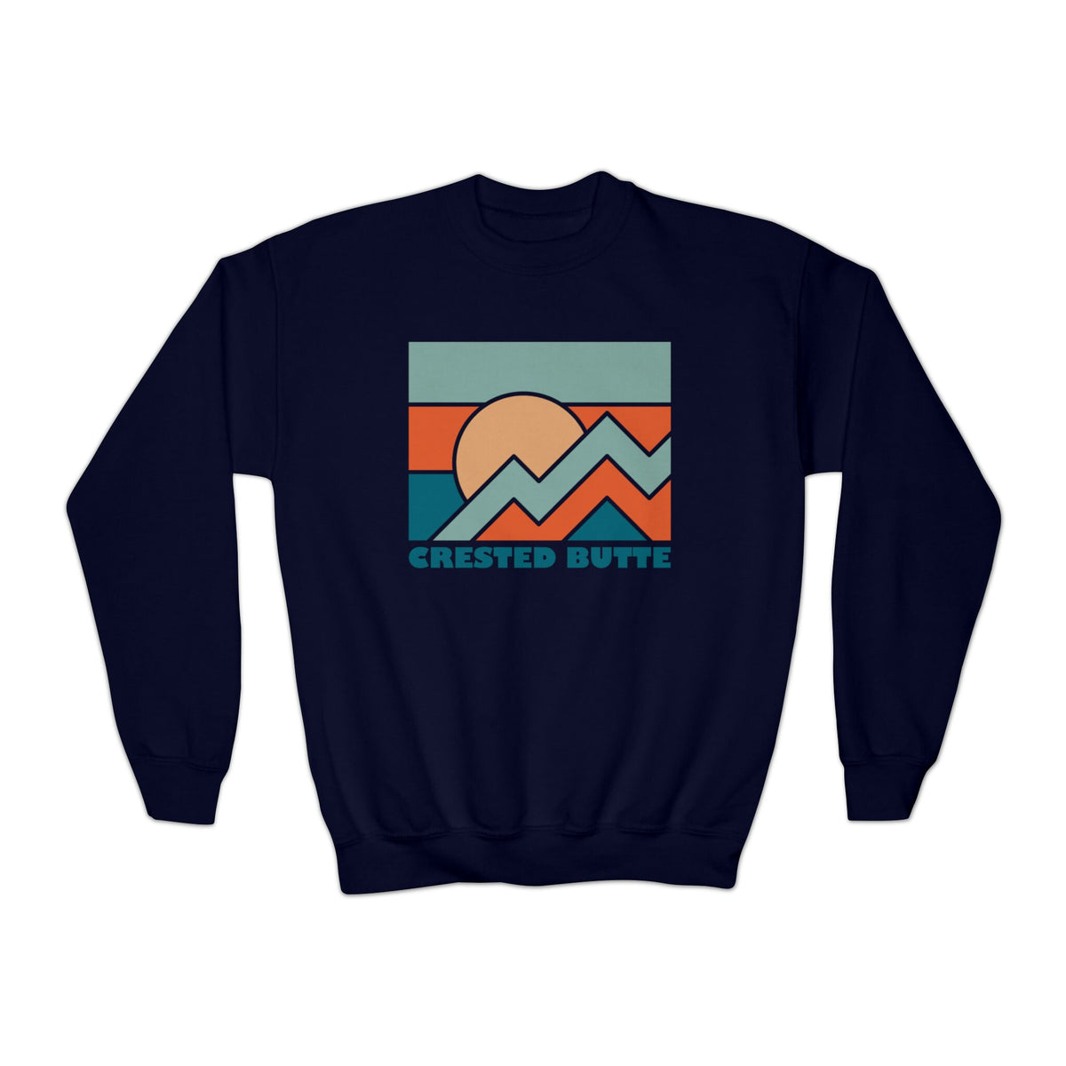 Crested Butte Colorado Youth Sweatshirt Unisex Kid39s Crested Butte Crewneck Sweatshirt Personalization Available Sweatshirt – Aesthetic Look · Great Gift For Fans