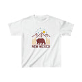 New Mexico Youth Shirt Retro Mountain New Mexico Kid39s TShirt Personalization Available Graphic Tee – Cozy Vibes · Great Gift For Fans