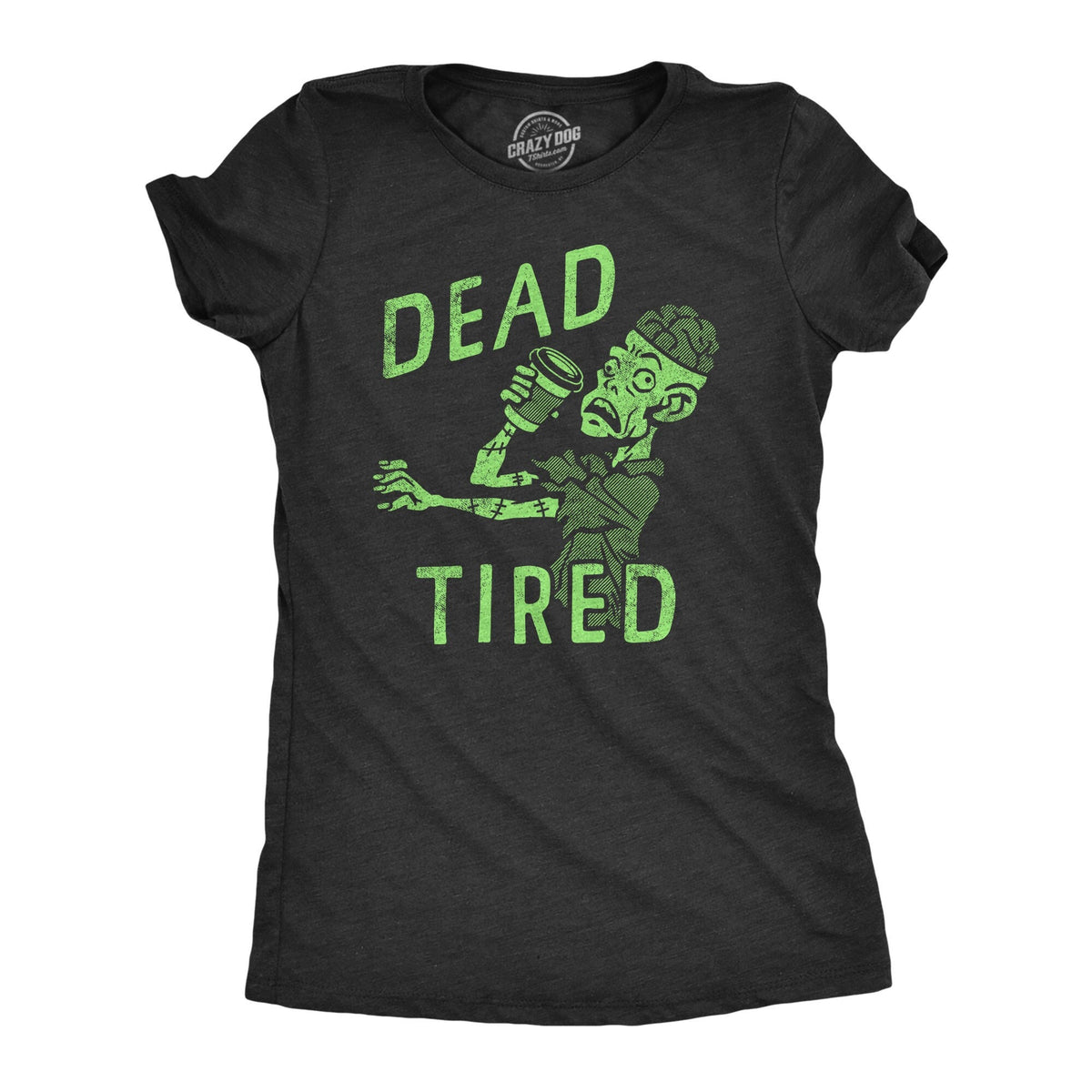 Dead Tired Coffee Cup Black Zombie Shirt Women Coffee Shirts Zombie Apocalypse Shirt Halloween Undead Shirt Halloween Shirts Graphic Tee – Easygoing Wear · High-Quality Print