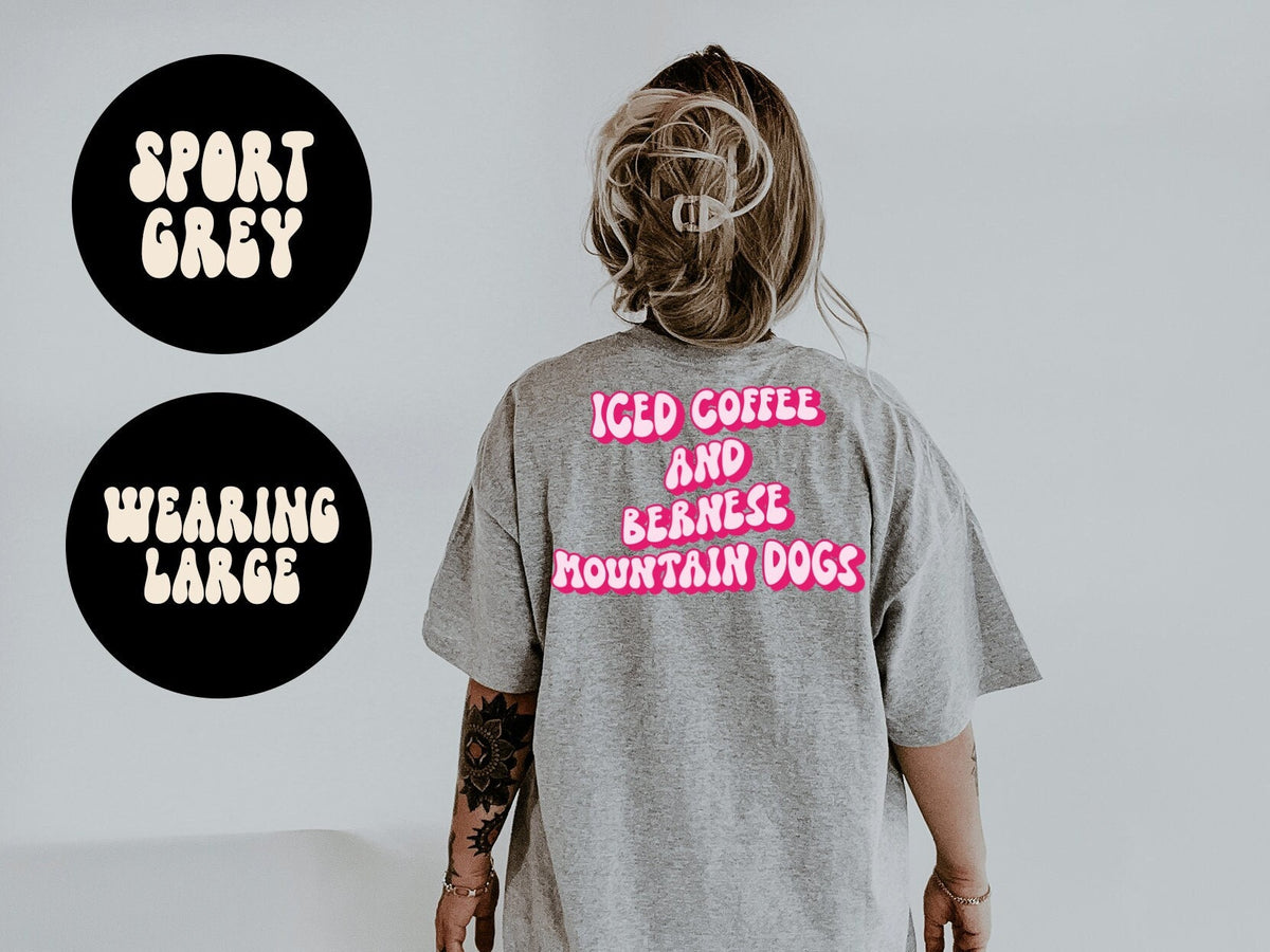 Bernese Mountain Dog Mom BACK PRINT Shirt Gifts Tshirt Tees TShirt Unisex Funny Graphic Tee – Warm & Stylish · Top Pick For Any Outfit