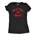 See You In Hell Karma Shirts Halloween Shirt Women 666 Spooky Shirt Funny Halloween Shirt Halloween Costume Devil Shirts Evil Shirts Graphic Tee – Fan Favorite · Top Pick For Any Outfit