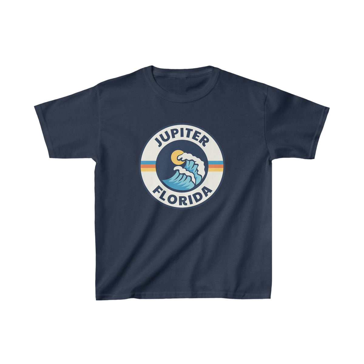 Jupiter Florida Youth Shirt Retro Mountain Jupiter Kid39s TShirt Personalization Available Graphic Tee – Soft Feel · Perfect For Daily Wear