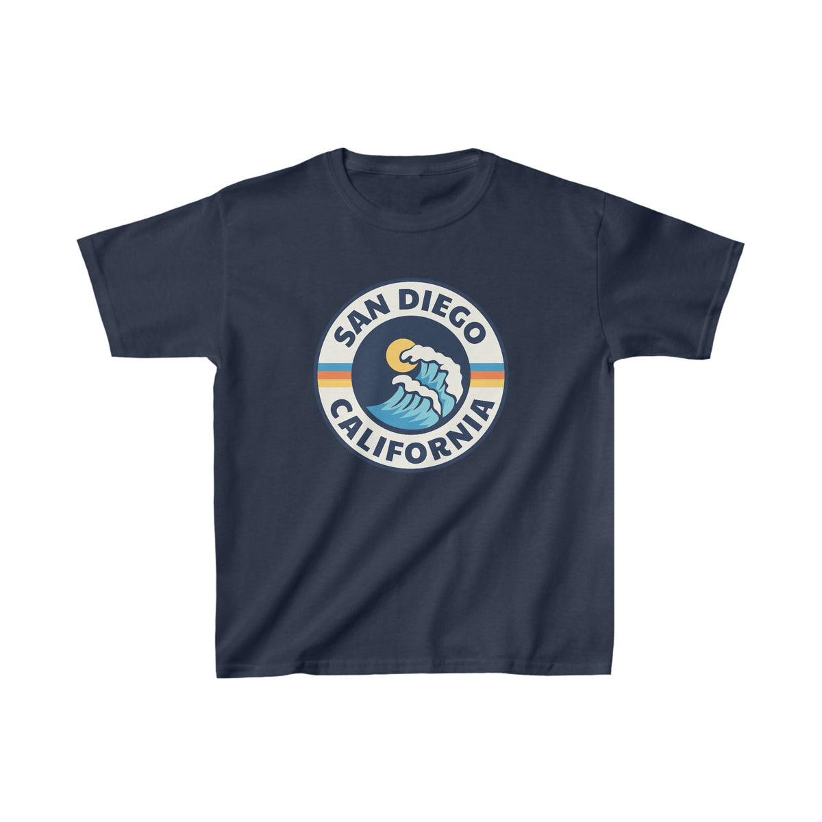 San Diego California Youth Shirt Retro Mountain San Diego Kid39s TShirt Personalization Available Graphic Tee – Warm & Stylish · Perfect For Daily Wear