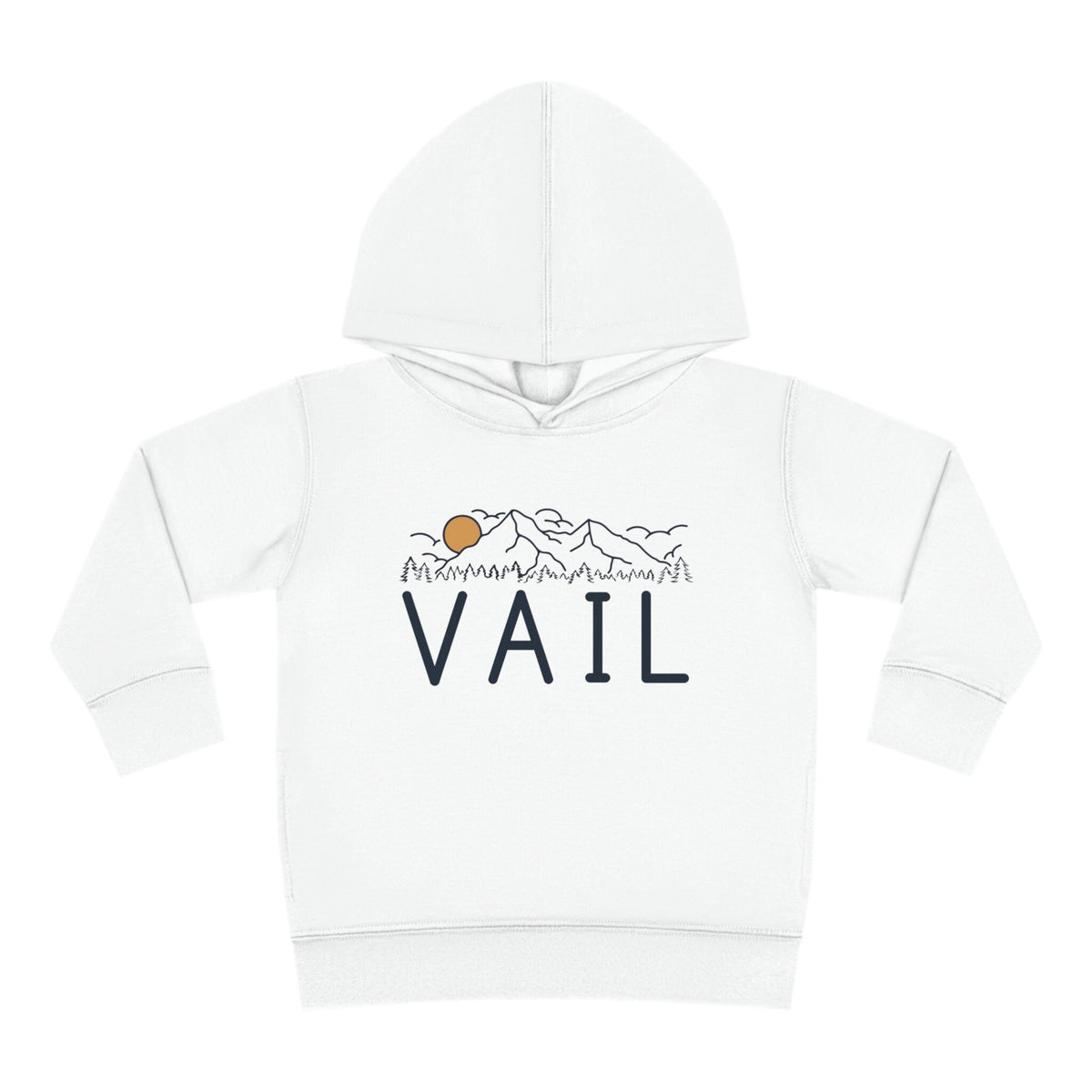 Vail Colorado Toddler Hoodie Unisex Vail Toddler Sweatshirt Personalization Available Hoodie – Everyday Comfort · Perfect For Daily Wear