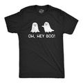 Oh Hey Boo Ghost Shirt Halloween Shirt Men Black Spooky Shirt Funny Halloween Shirt Trick Treat Costume Boyfriend Shirt Ghost Costume Graphic Tee – Aesthetic Look · Perfect For Daily Wear