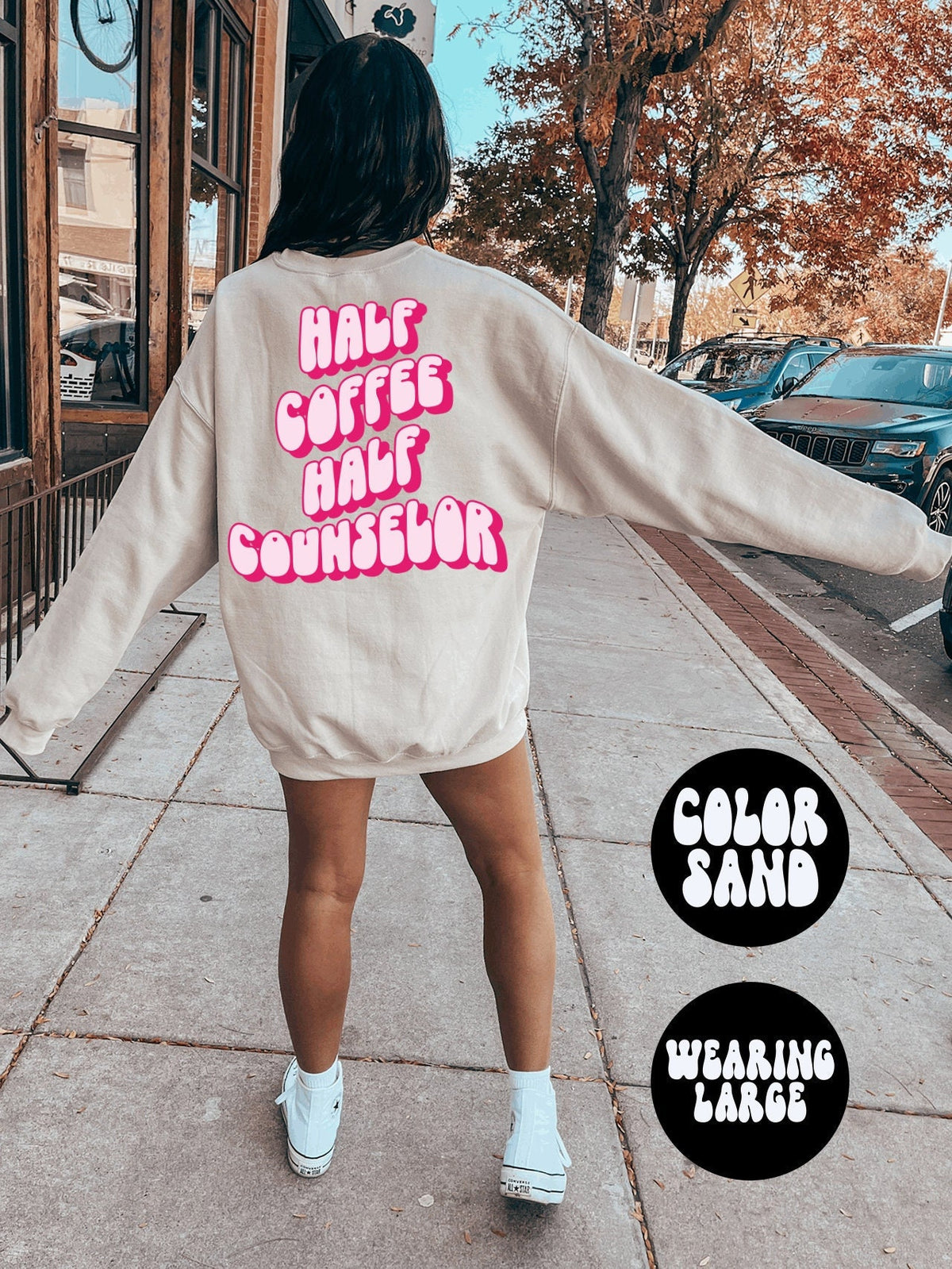 Counselor BACK PRINT Sweatshirt Gifts Funny Sweater Shirt Jumper Men Women Him Her Sweatshirt – Warm & Stylish · Must-Have Style
