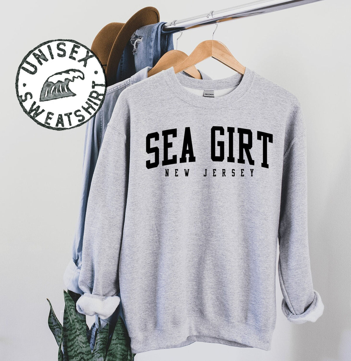 Sea Girt New Jersey Sweatshirt Gifts Funny Crewneck Sweater Shirt Jumper Men Women Him Her Sweatshirt – Aesthetic Look · Top Pick For Any Outfit